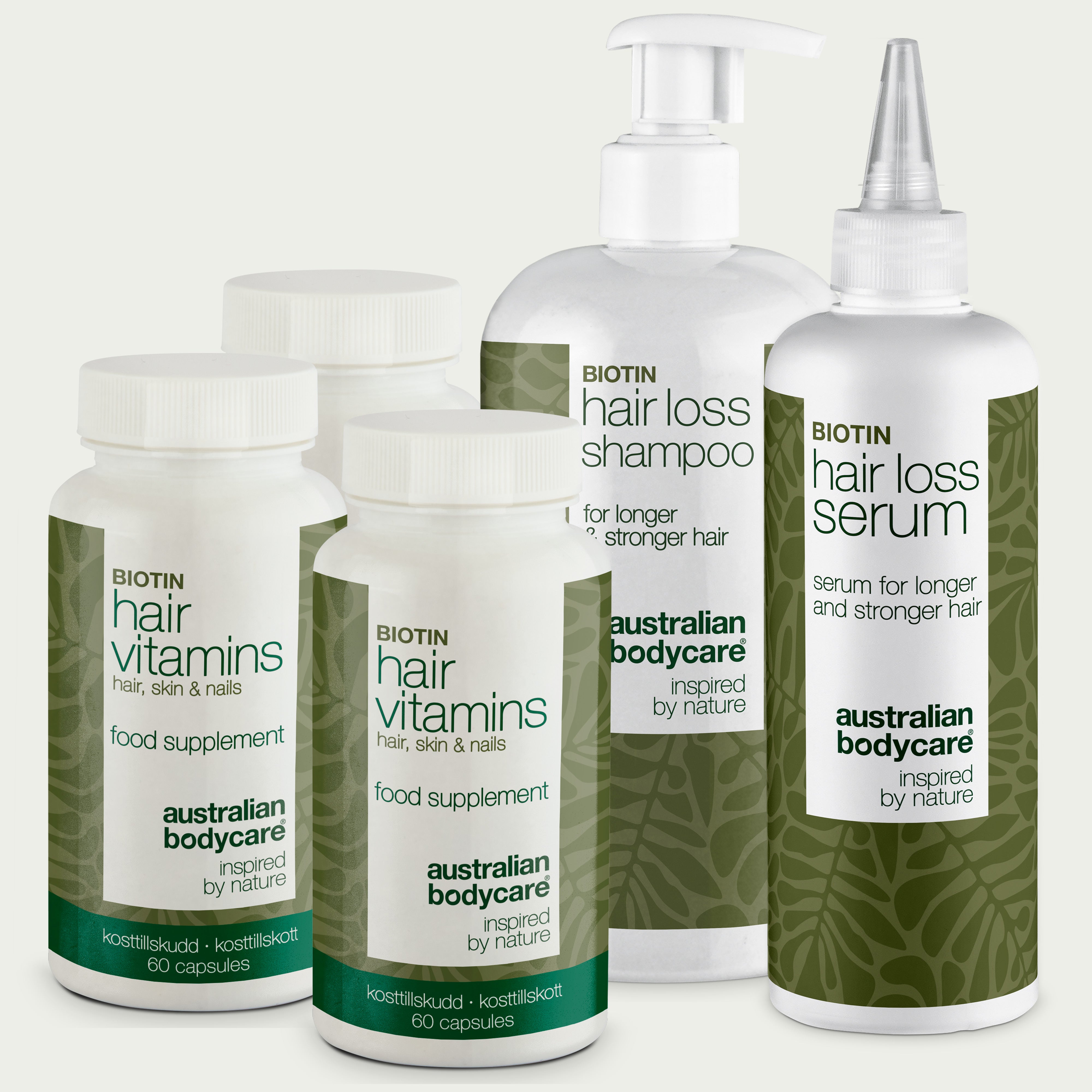 XL Hair Loss Pack with Hair Vitamins, Biotin and Tea Tree Oil