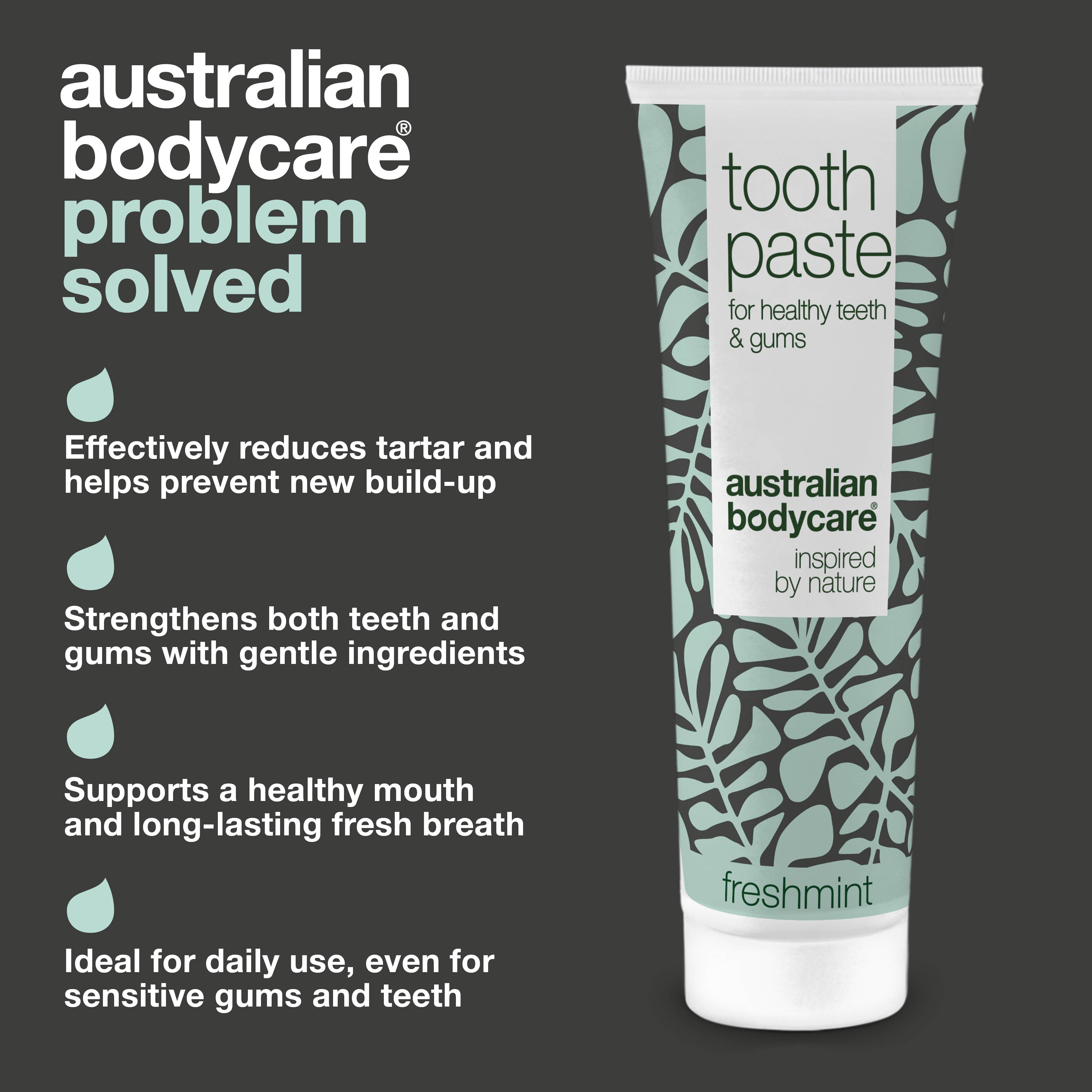 Toothpaste for Tartar Care — Effective Tartar Control with Natural Ingredients