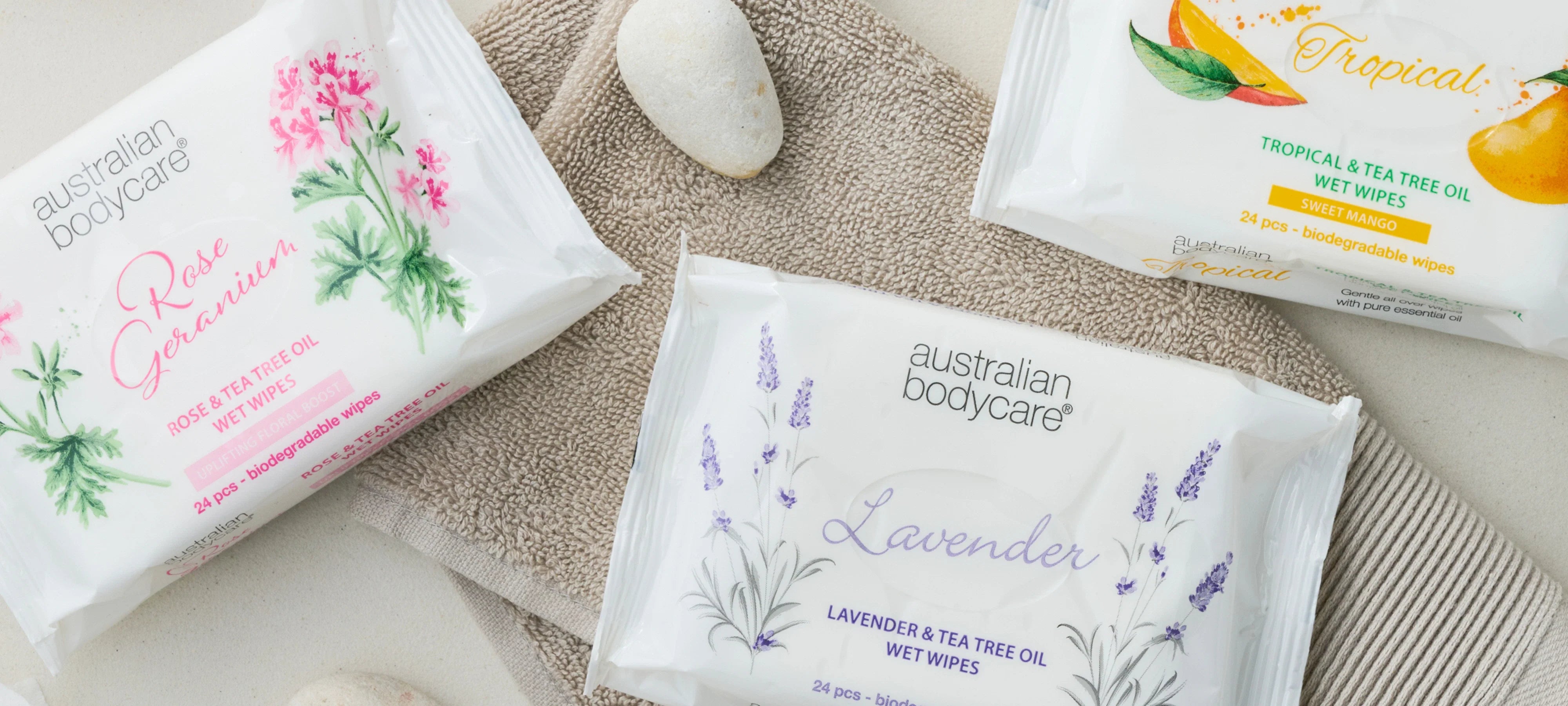 Wet Wipes from Australian Bodycare