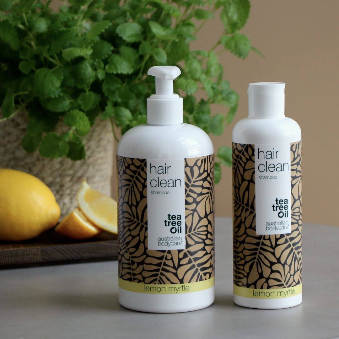 4 for 3 Tea Tree Shampoo 500ml Lemon Myrtle - Package deal — Package deal with 4 shampoos (500 ml): Tea Tree Oil Lemon Myrtle