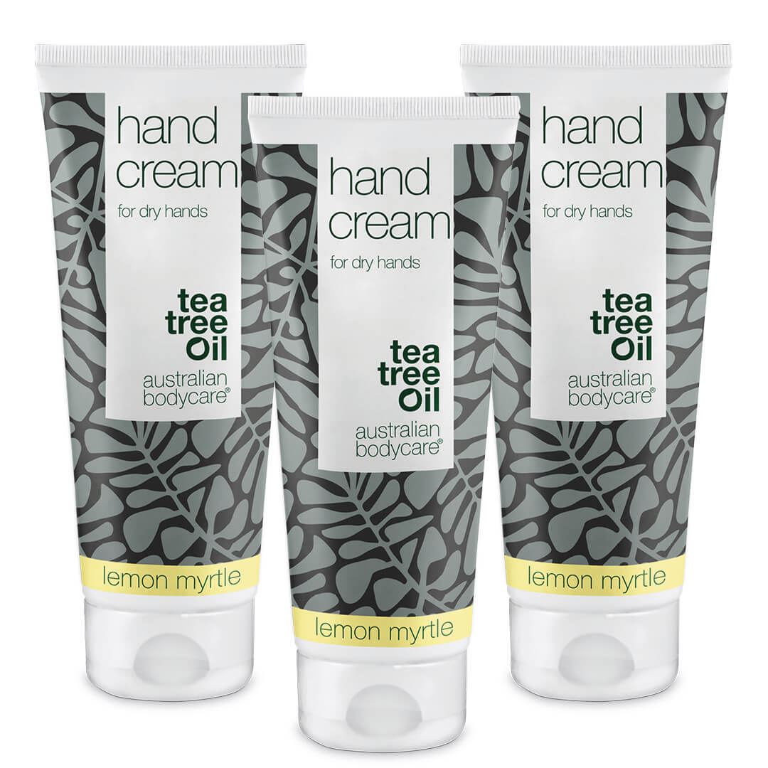 3x Lemon Hand Cream for Dry Hands - Daily Treatment for Dry, Cracked, and Itchy Skin on Hands