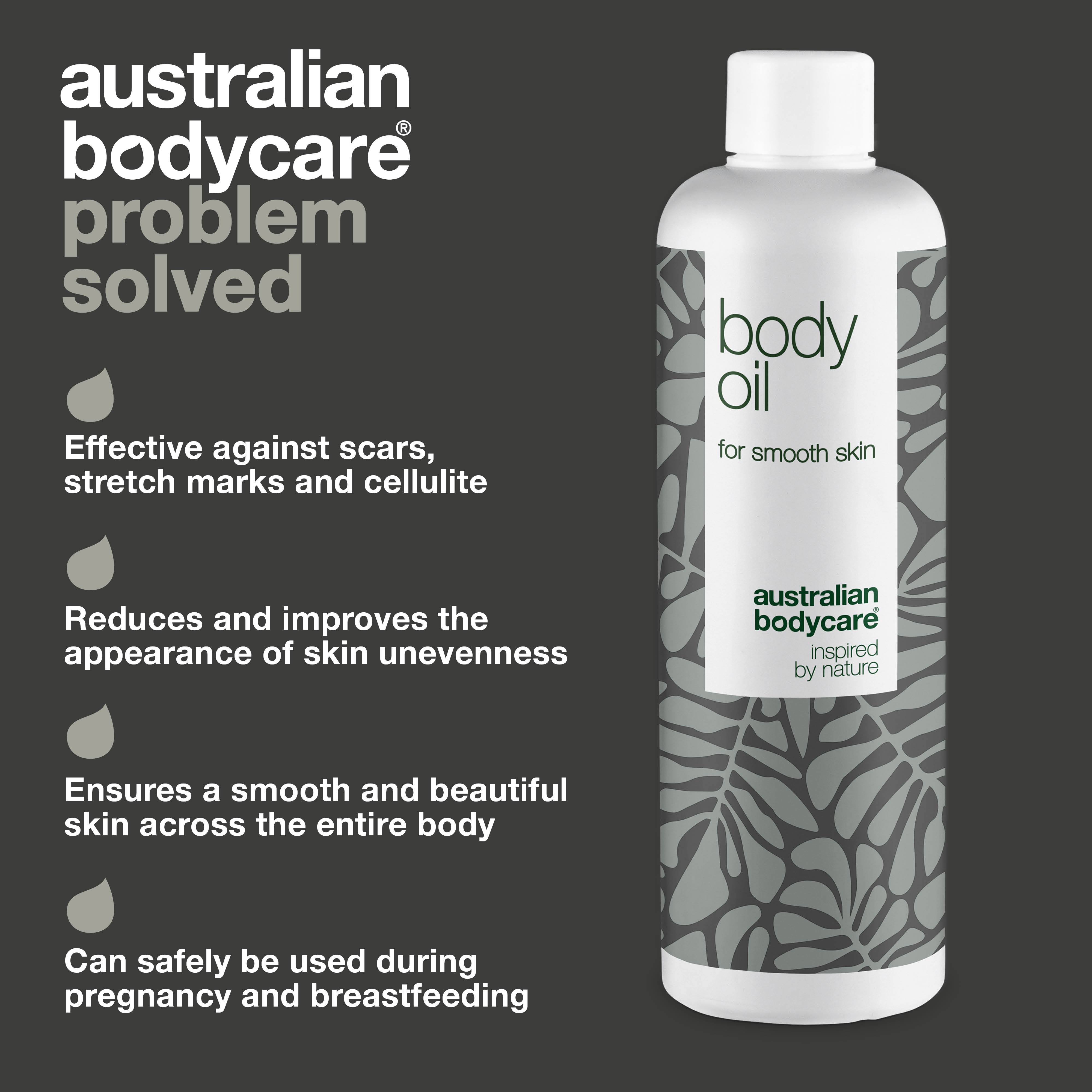 Body Oil – Reduces stretch marks, scars, and dark spots — Body Oil reduces stretch marks, scars, and dark spots. With almond oil, squalane, and vitamin E, it hydrates and smooths the skin.