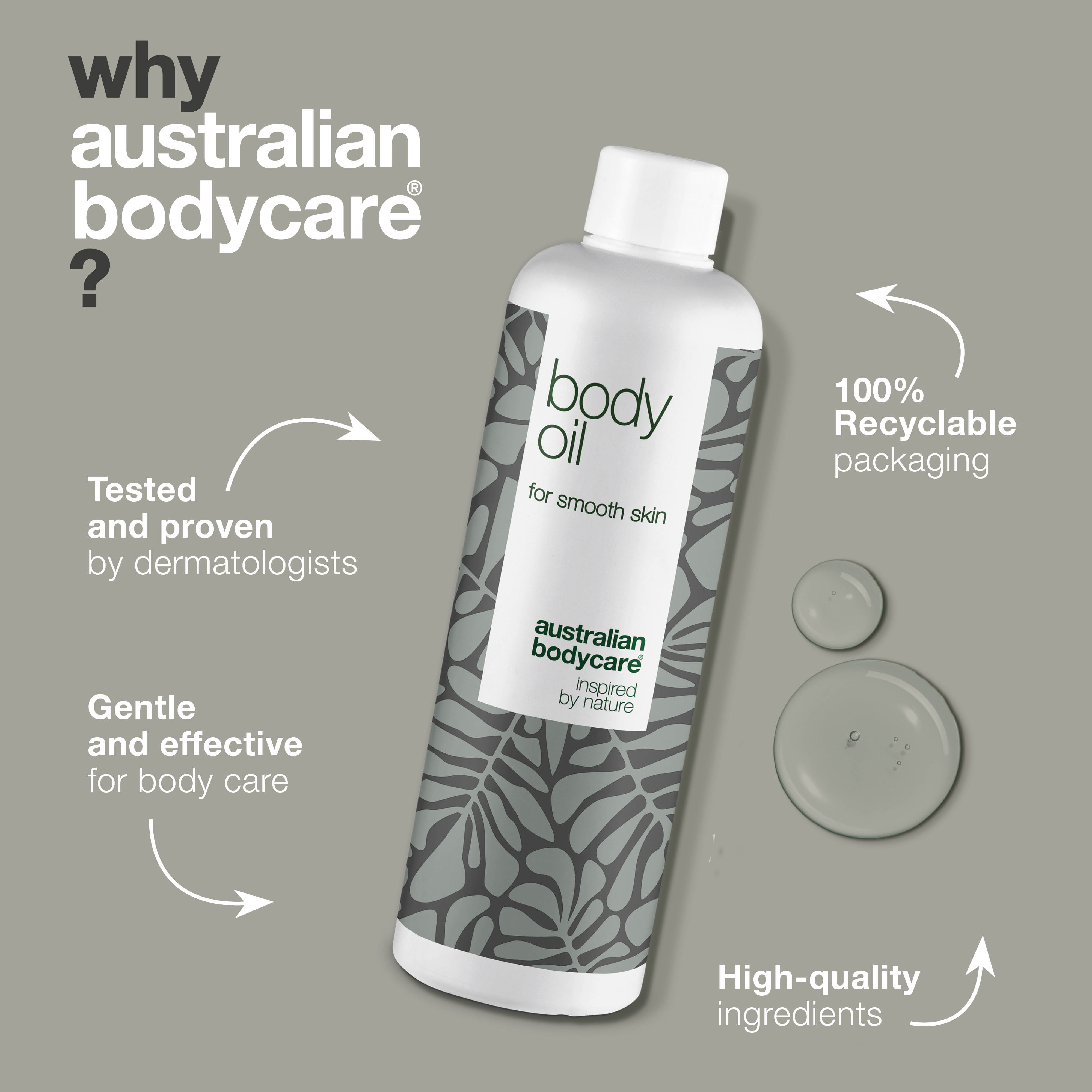 Body Oil – Reduces stretch marks, scars, and dark spots — Body Oil reduces stretch marks, scars, and dark spots. With almond oil, squalane, and vitamin E, it hydrates and smooths the skin.