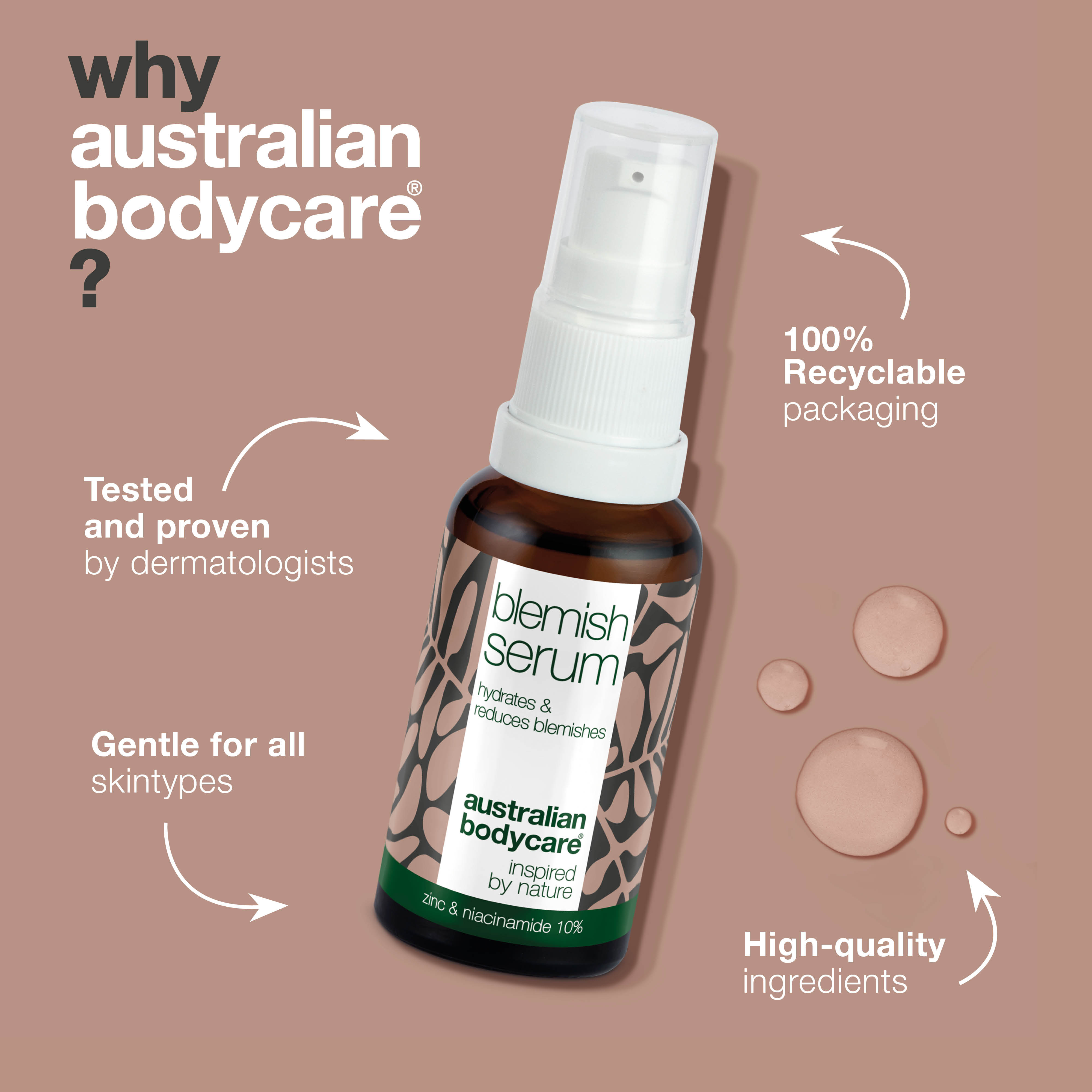 10% niacinamide serum for spots and skin blemishes