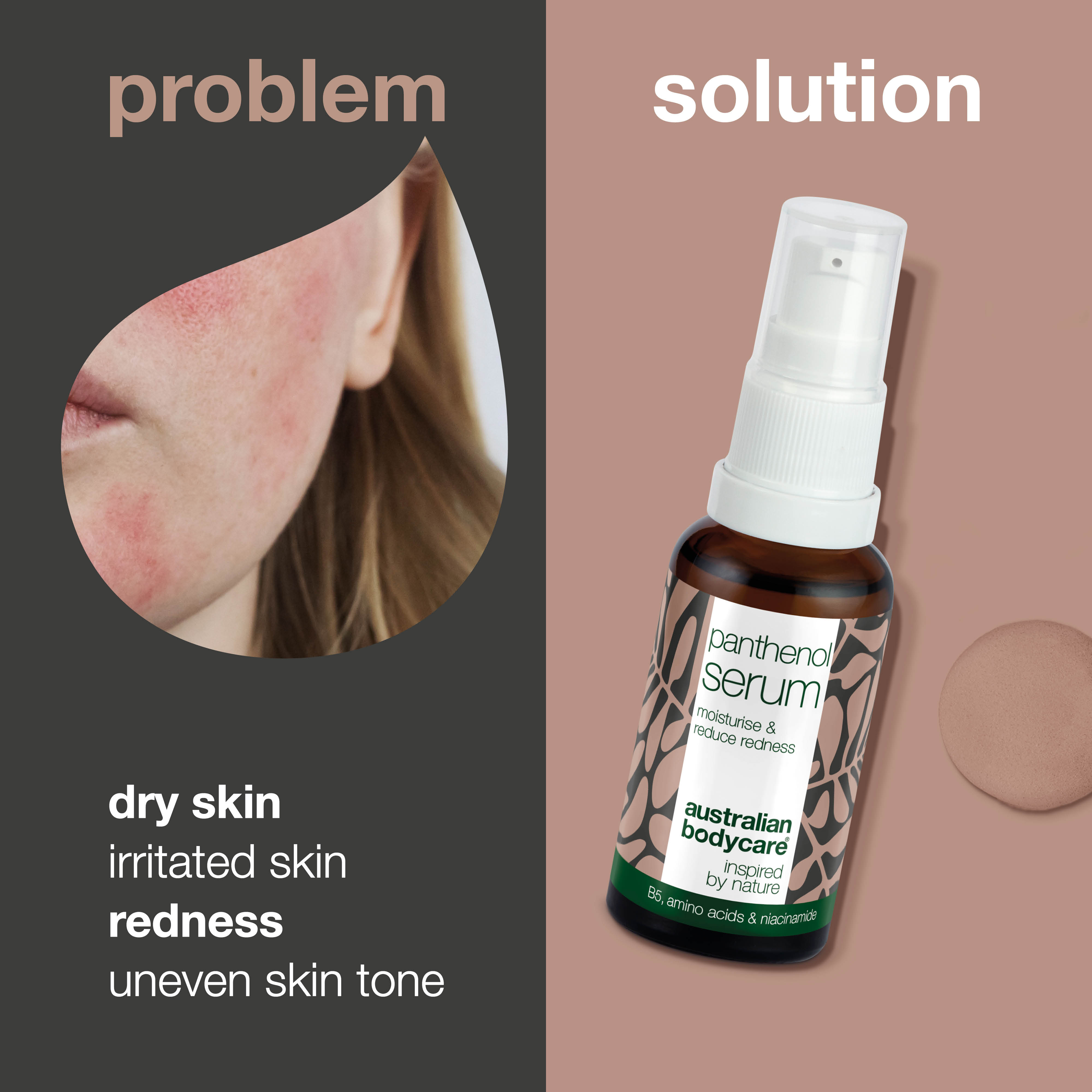 Panthenol Serum – Soothing care for redness, rosacea & dry