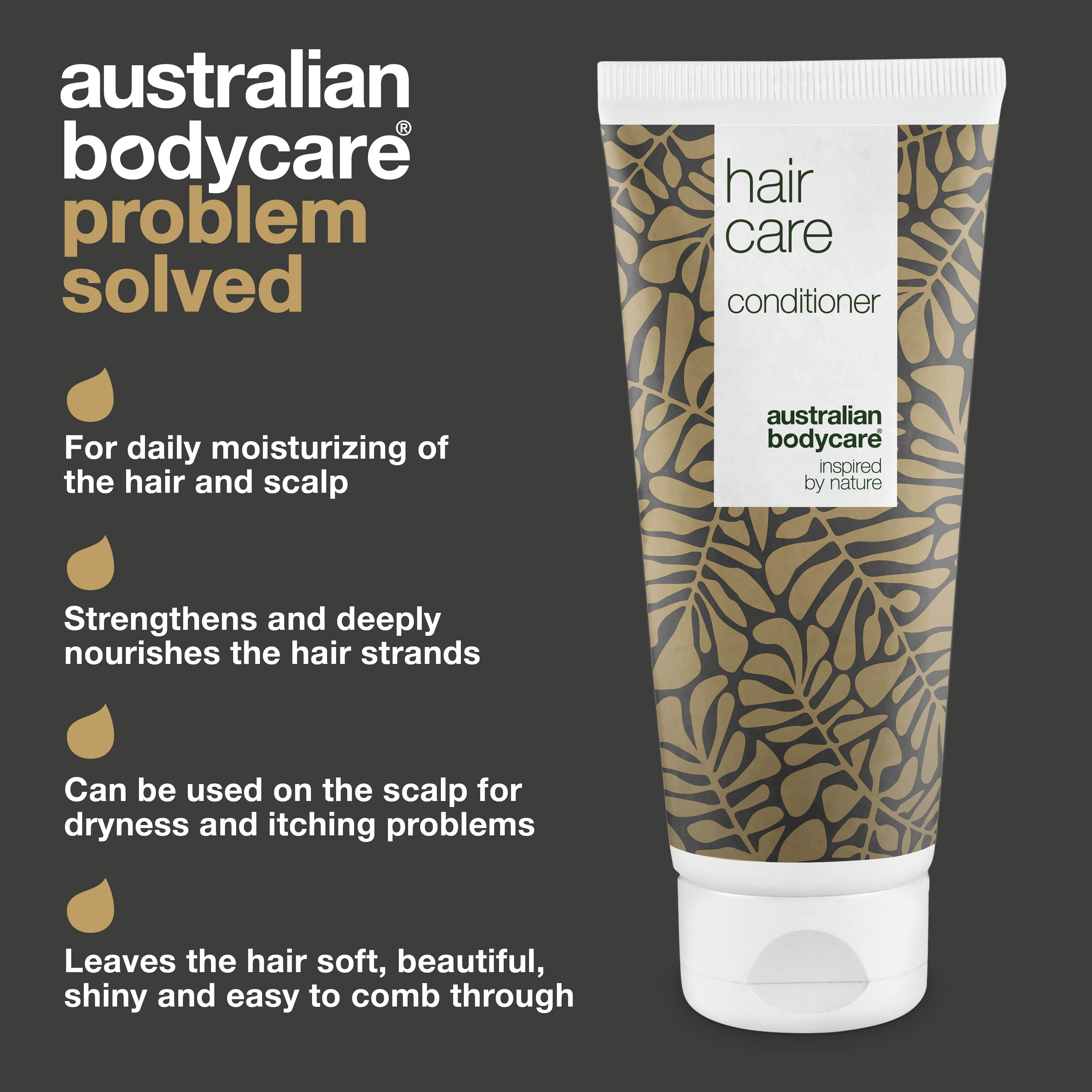 Conditioner for dry, itchy scalp and dandruff  — Nourishing conditioner to moisturise an irritated scalp and care for the hair