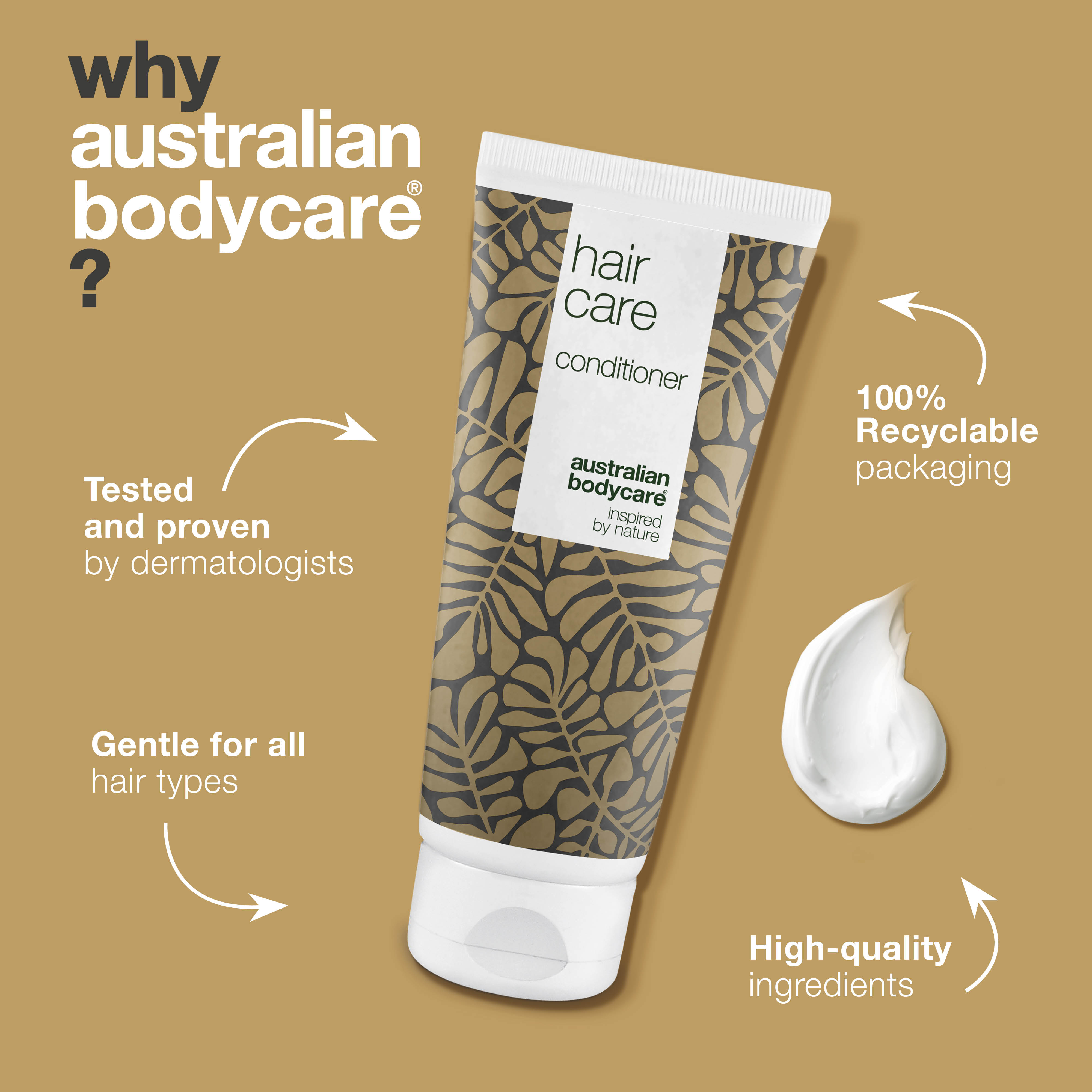 Conditioner for dry, itchy scalp and dandruff  — Nourishing conditioner to moisturise an irritated scalp and care for the hair