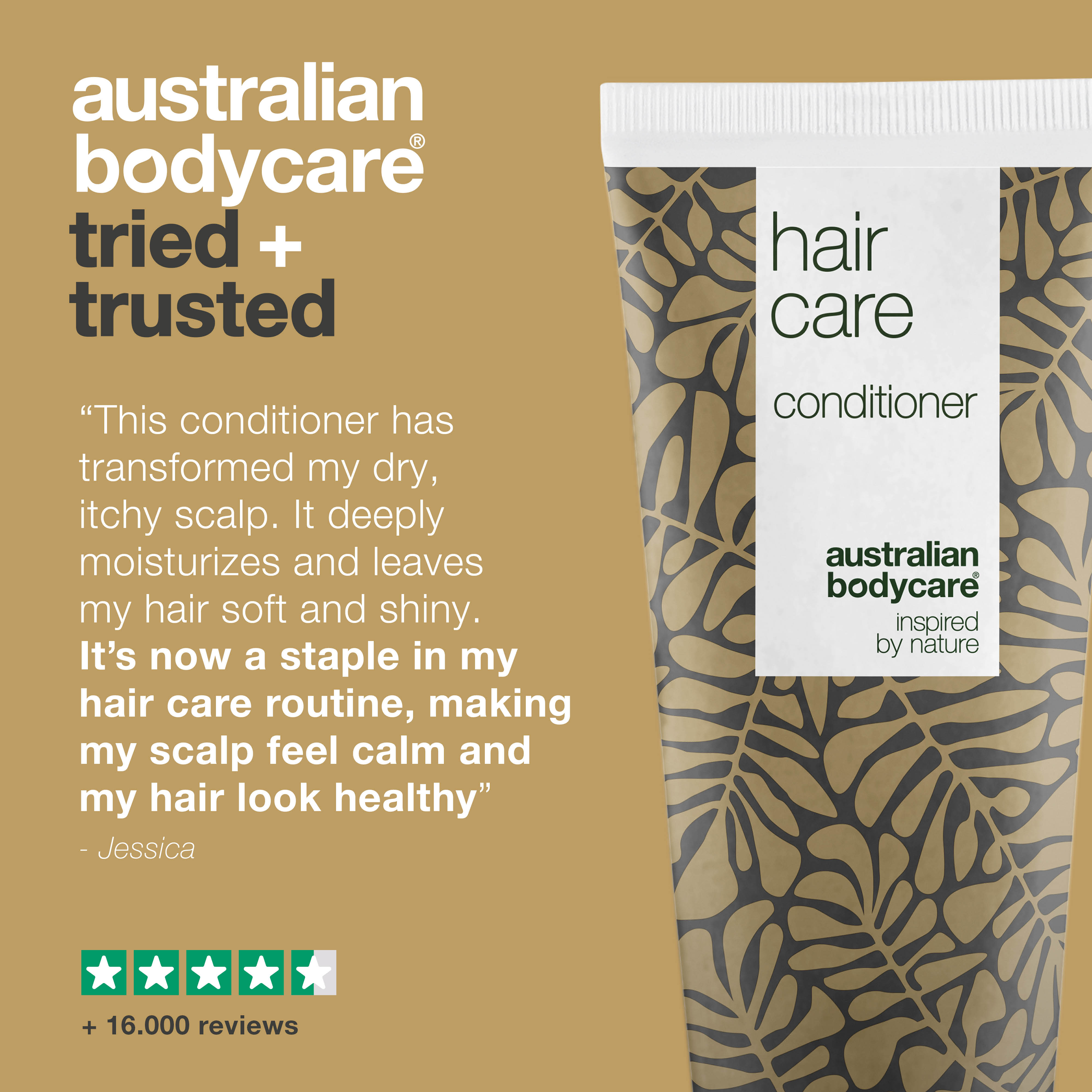 Conditioner for dry, itchy scalp and dandruff  — Nourishing conditioner to moisturise an irritated scalp and care for the hair