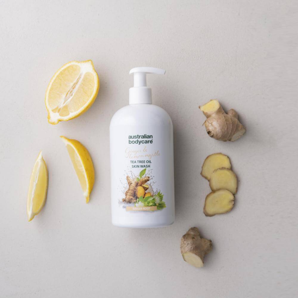 Professionel Ginger & Lemon Skin Wash — Professionel Ginger Body Wash with Tea Tree Oil