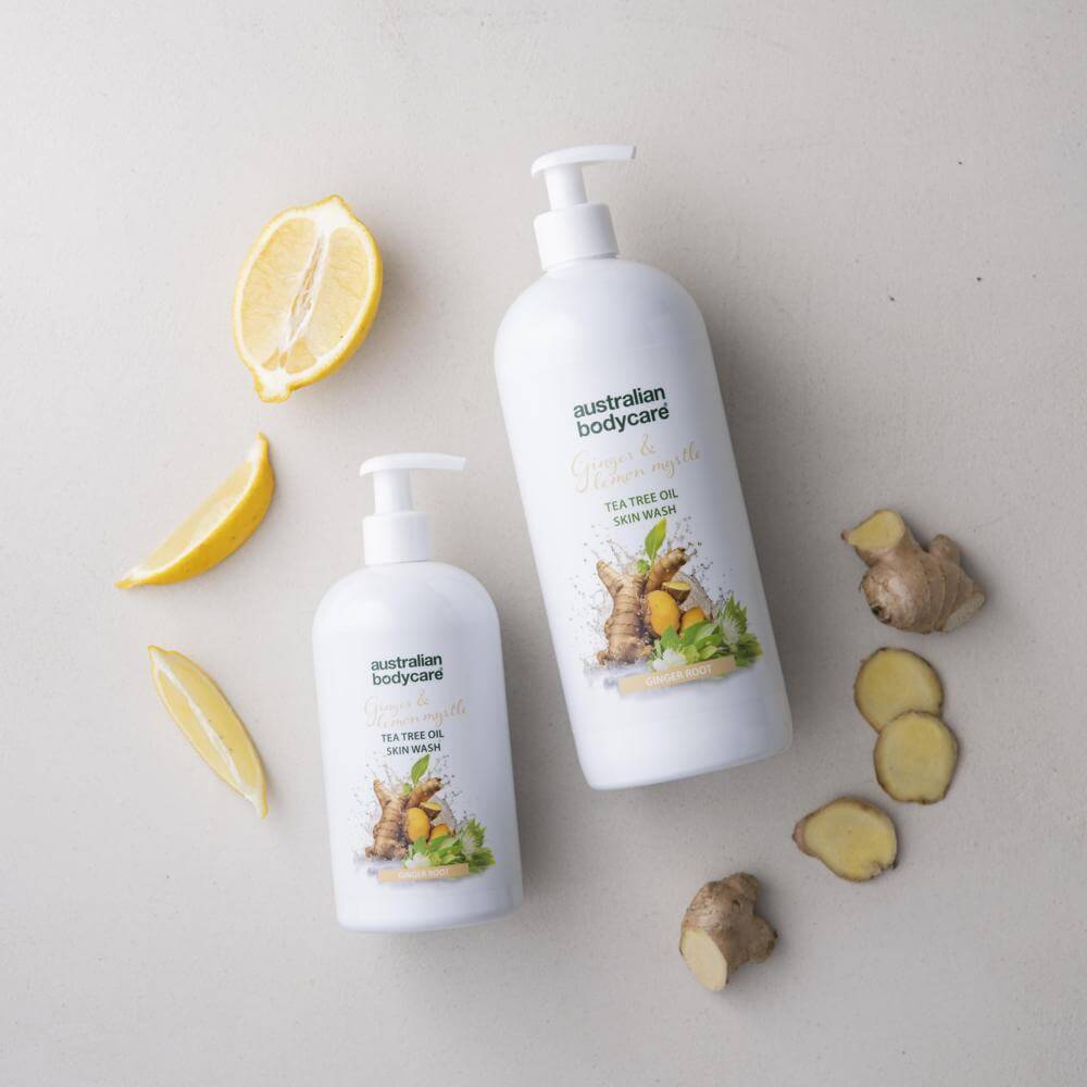 Professionel Ginger & Lemon Skin Wash — Professionel Ginger Body Wash with Tea Tree Oil