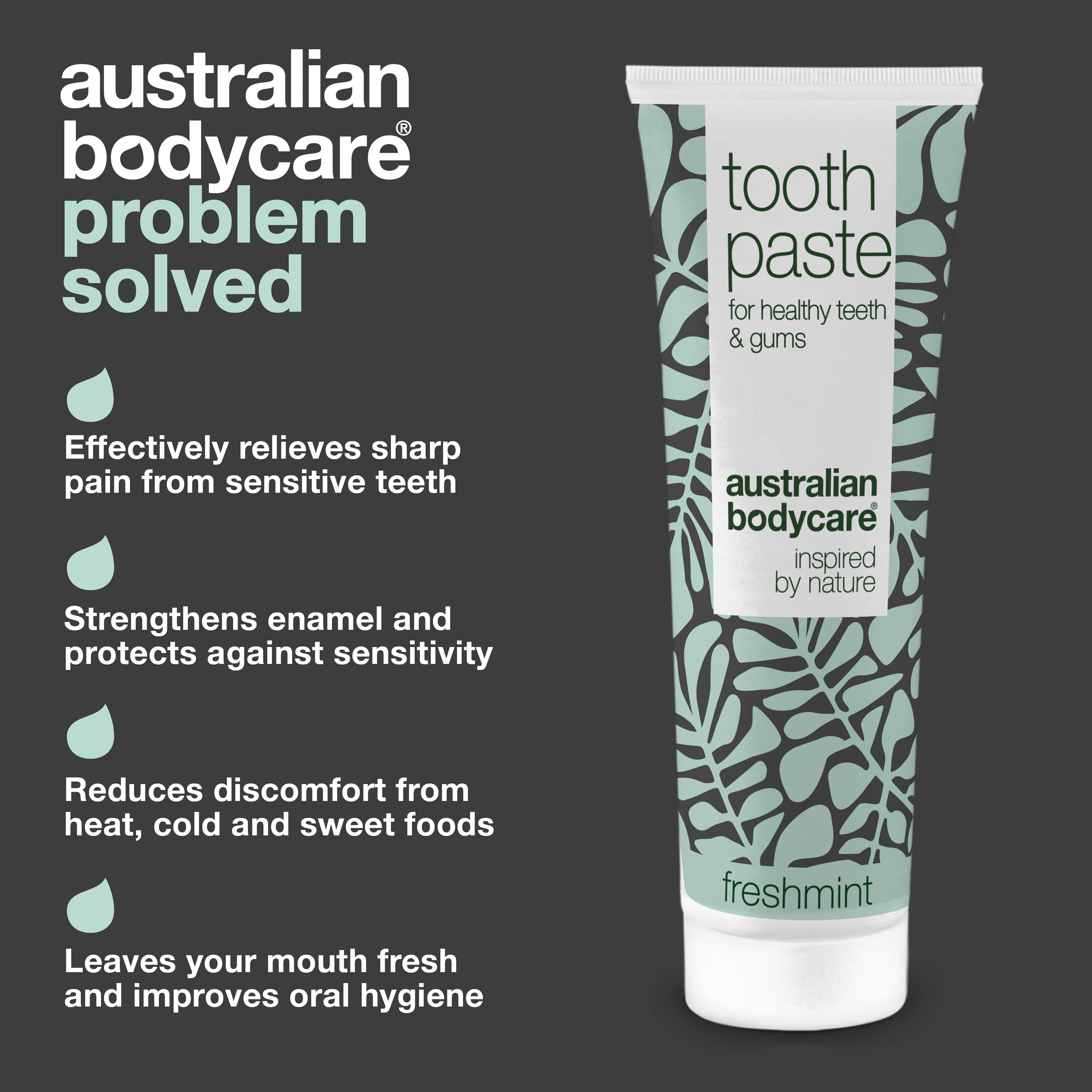 Toothpaste for Sensitive Teeth — Tea Tree Oil Toothpaste