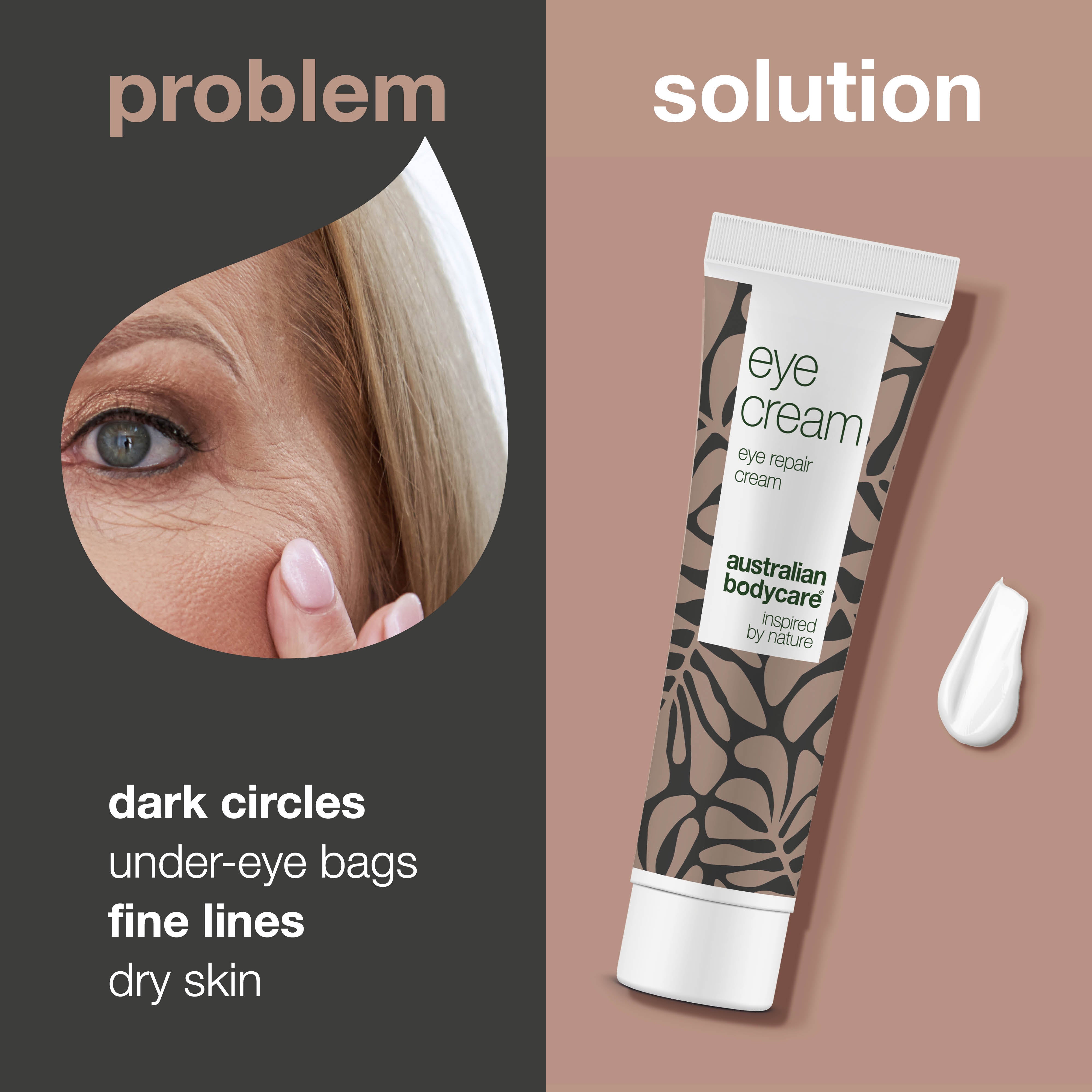Eye Cream for Dark Circles, Puffiness, and Fine Lines — Effective eye cream that reduces puffiness and dark circles. Hydrates and strengthens for a fresh, youthful look.