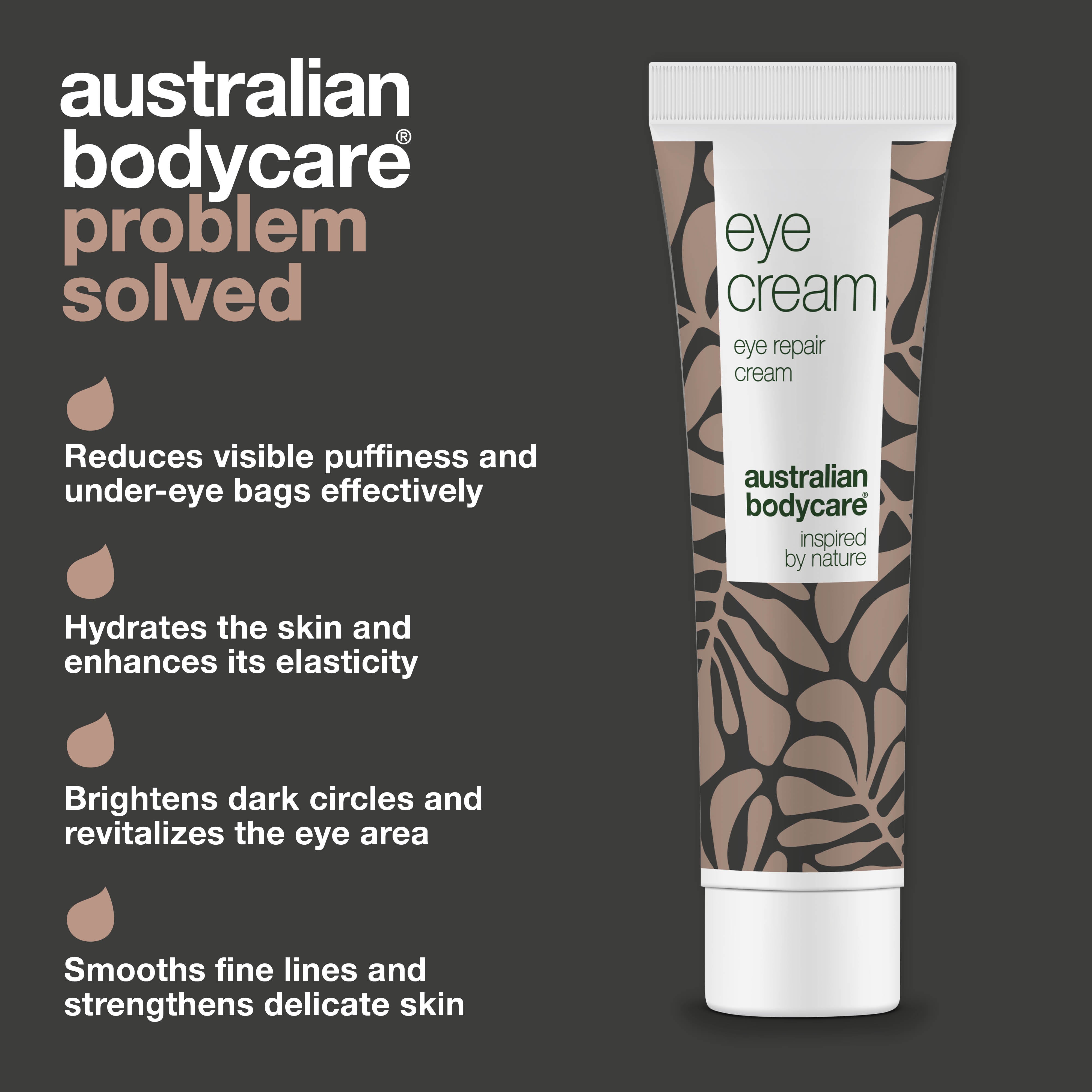 Eye Cream for Dark Circles, Puffiness, and Fine Lines — Effective eye cream that reduces puffiness and dark circles. Hydrates and strengthens for a fresh, youthful look.