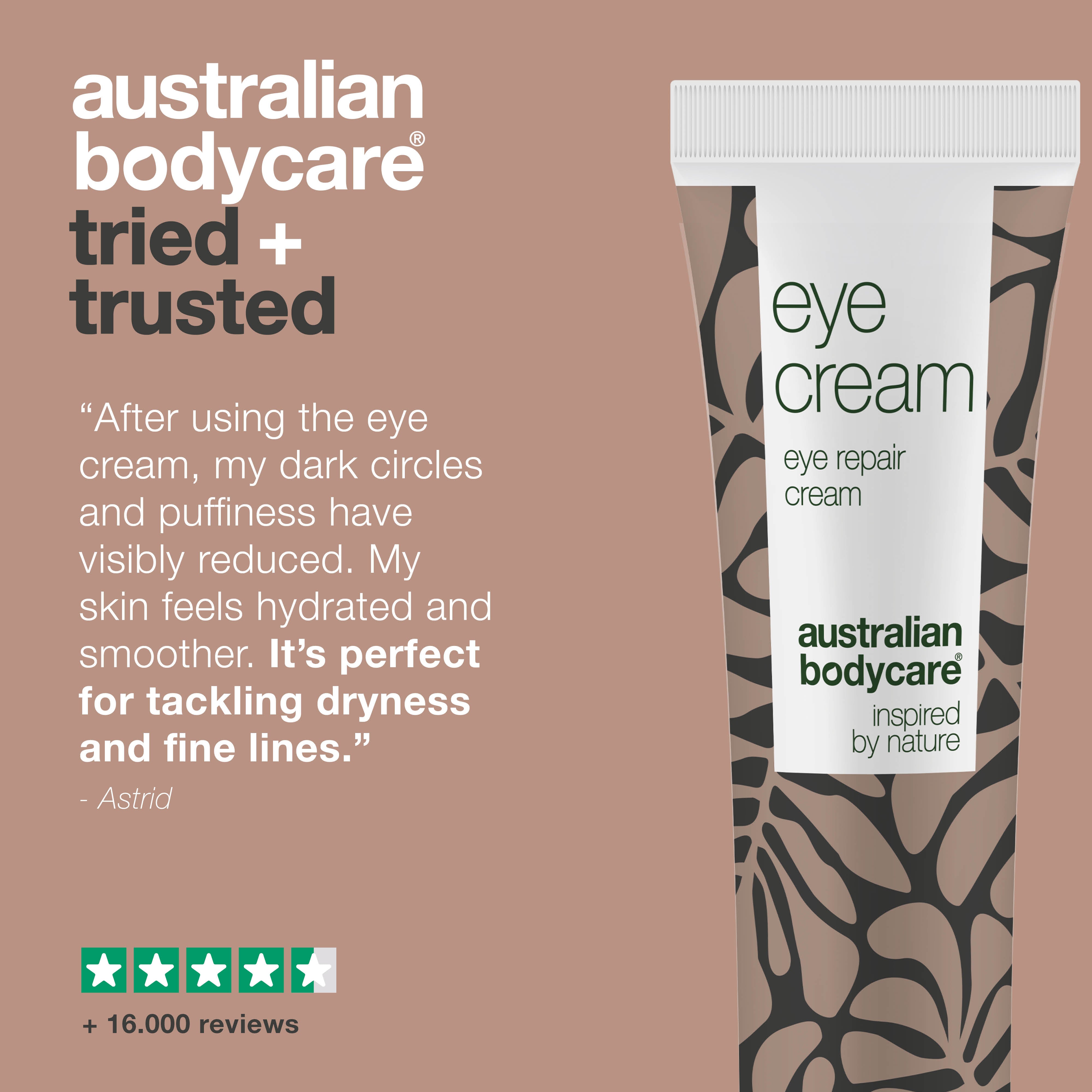 Eye Cream for Dark Circles, Puffiness, and Fine Lines — Effective eye cream that reduces puffiness and dark circles. Hydrates and strengthens for a fresh, youthful look.