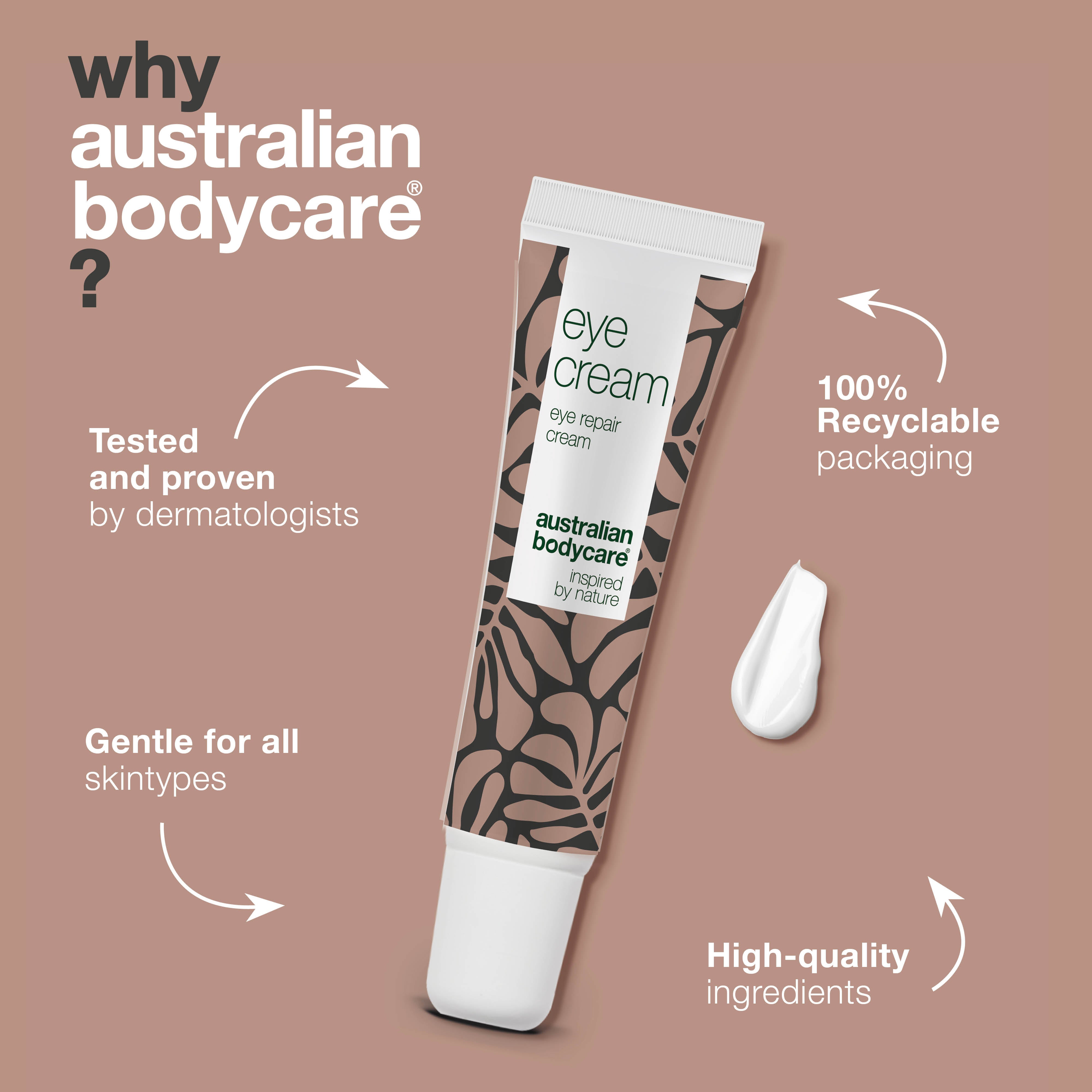 新品mbg skin HIGHCERA EYECREAM Eye Cream for Puffiness, Dark Circles, and Fine Lines – Hydrating Care
