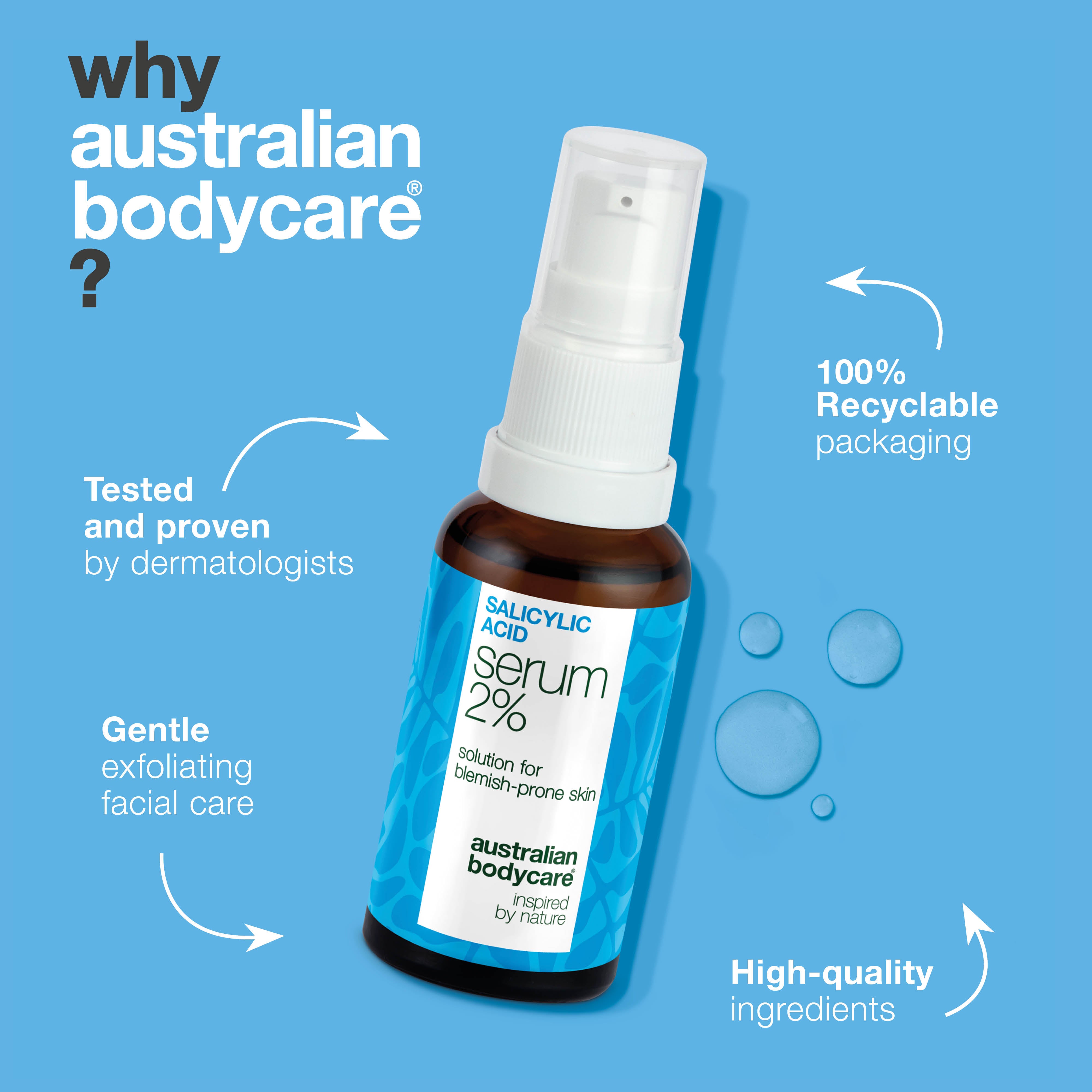 美容液 r.deal acne treatment serum 30ml Salicylic Acid 2% Serum for Oily Skin, Blackheads & Blemish Control