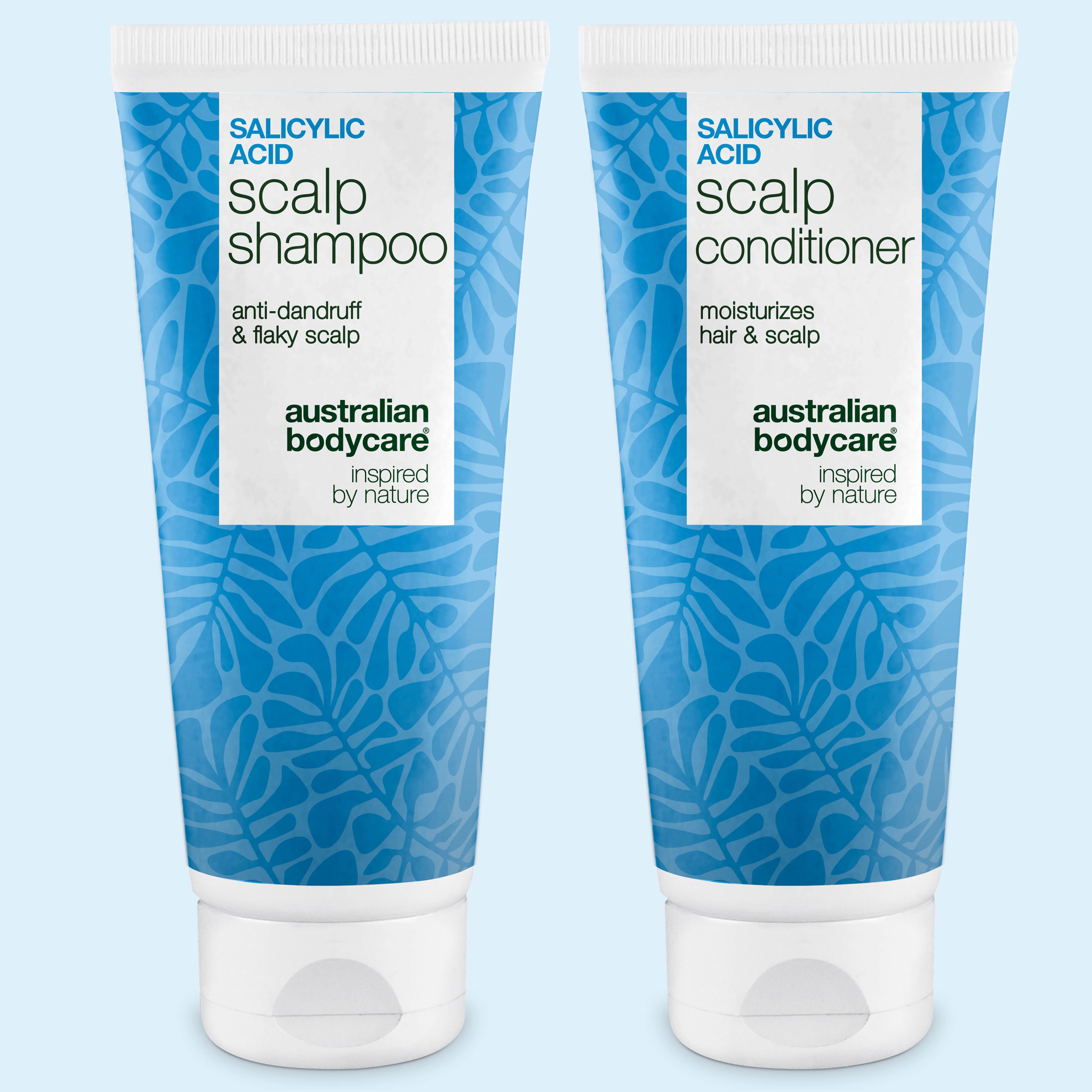 Dandruff and Dry Scalp Kit with Salicylic Acid scalp shampoo and conditioner from Australian Bodycare