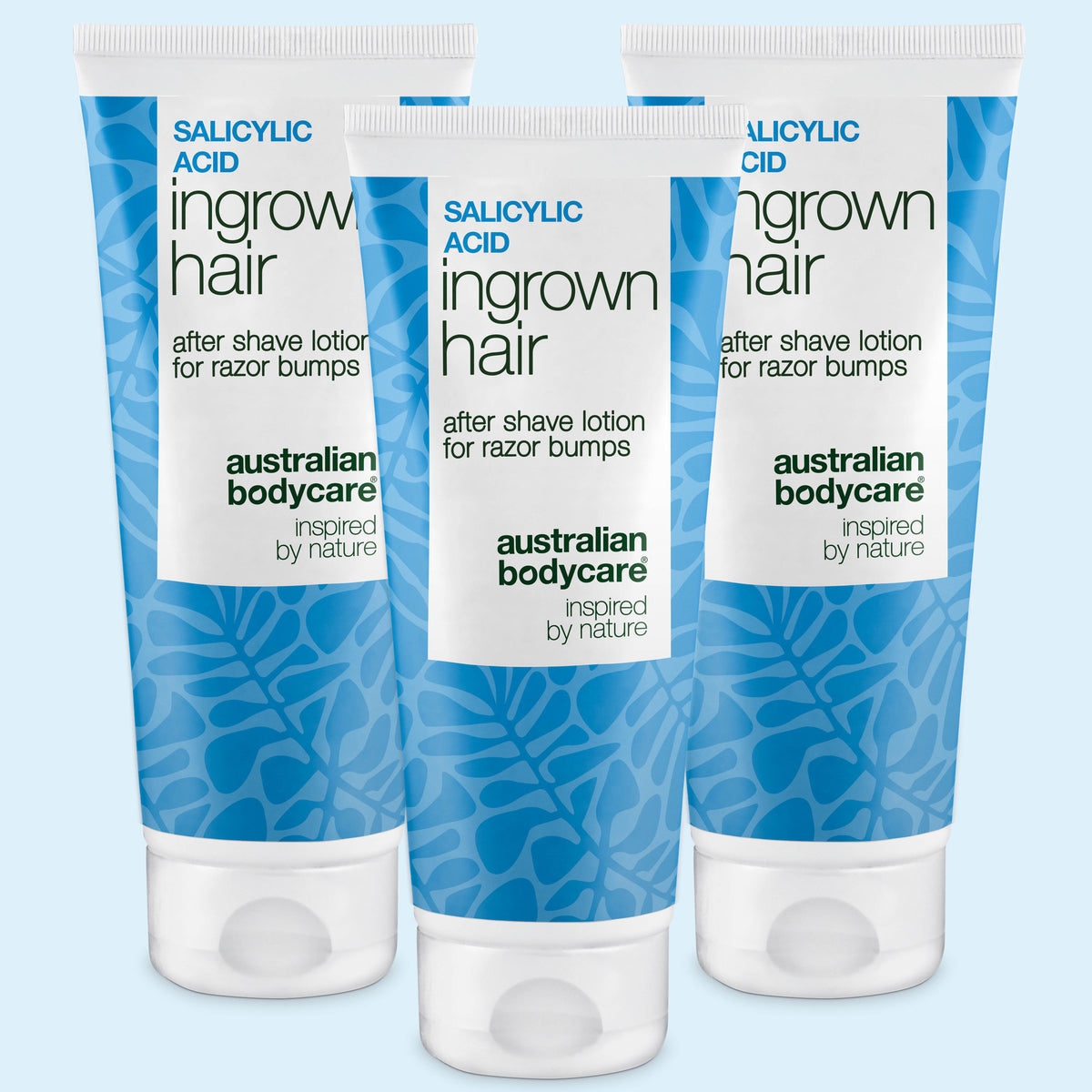 Salicylic Acid Aftershave Lotion for Ingrown Hairs & Bumps  – 3 pcs.