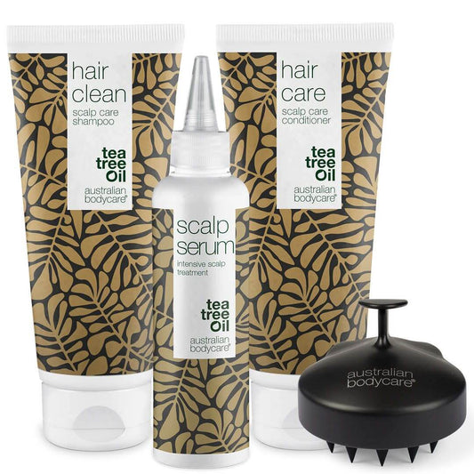 The ultimate scalp care kit - 4 products for dandruff, greasy hair and a dry or itchy scalp