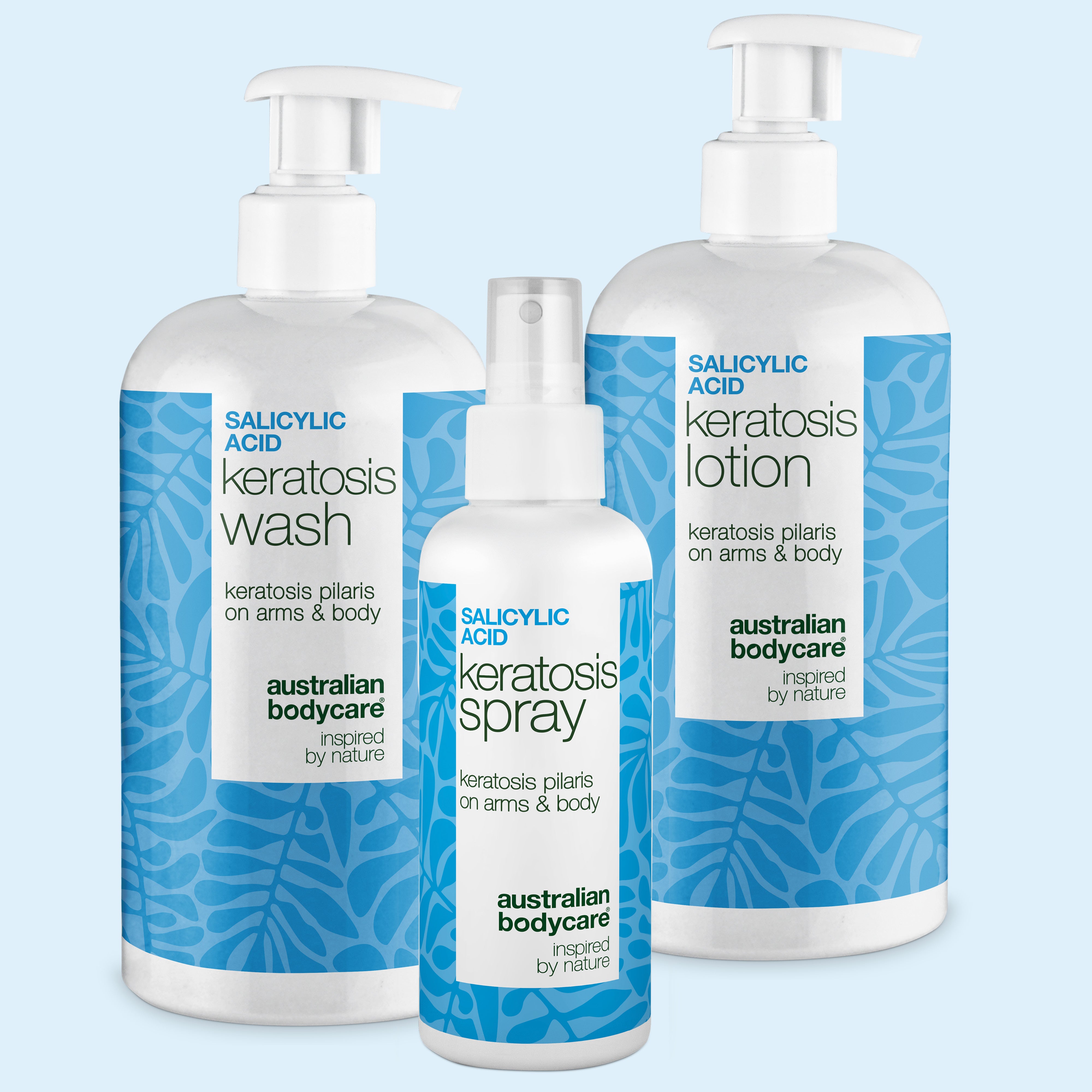Keratosis Pilaris Kit – Body Wash, Body Lotion and Spray from Australian Bodycare