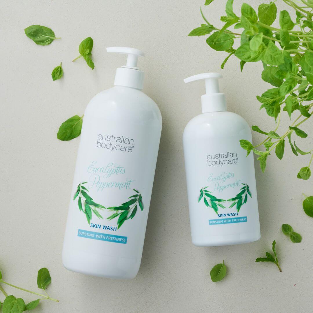 Professional Eucalyptus Skin Wash — Shower gel for professional use, with natural Tea Tree Oil and Australian eucalyptus