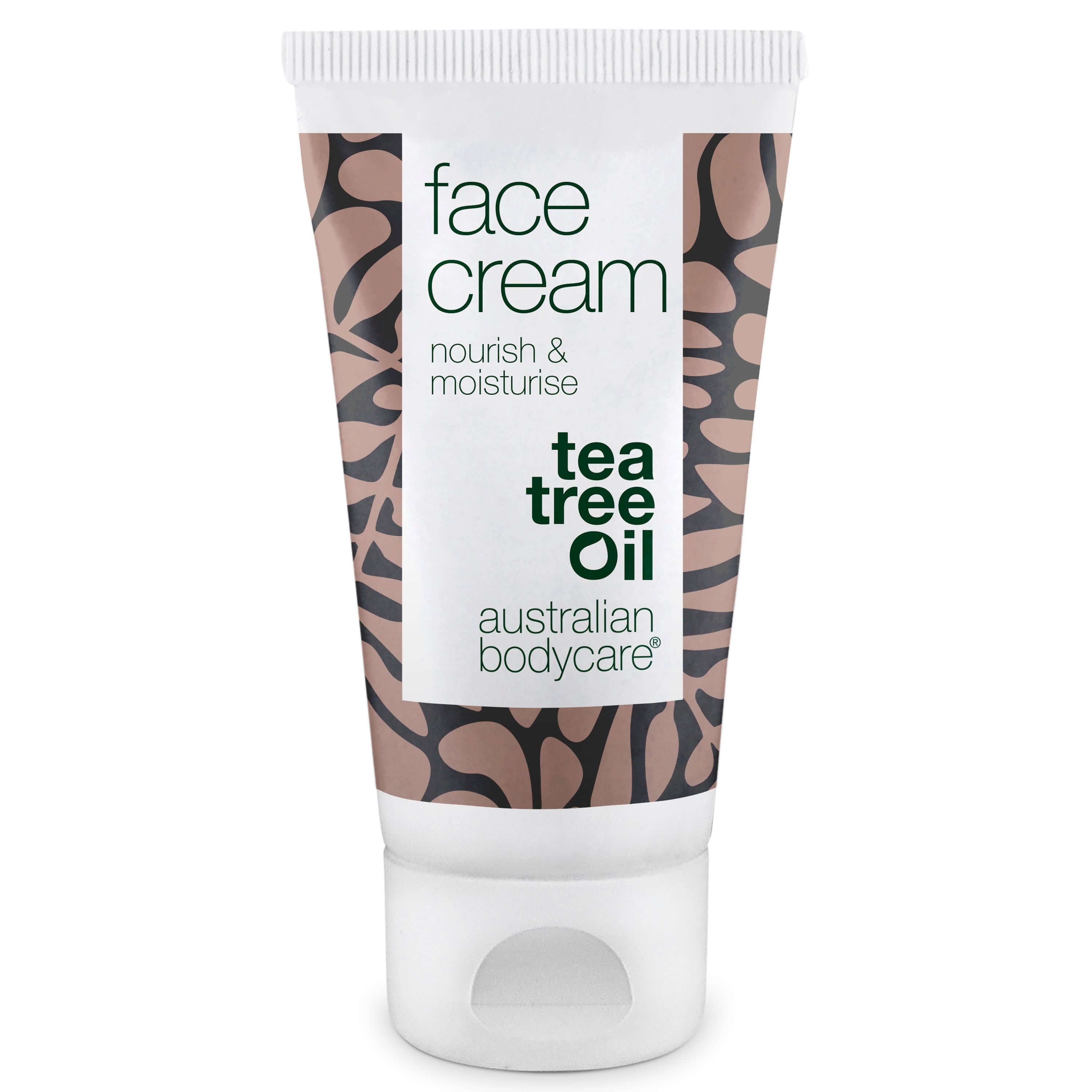 Tea Tree Face cream for pimples and congested skin — Face moisturiser, perfect for spots, pimples, oily, and acne prone skin