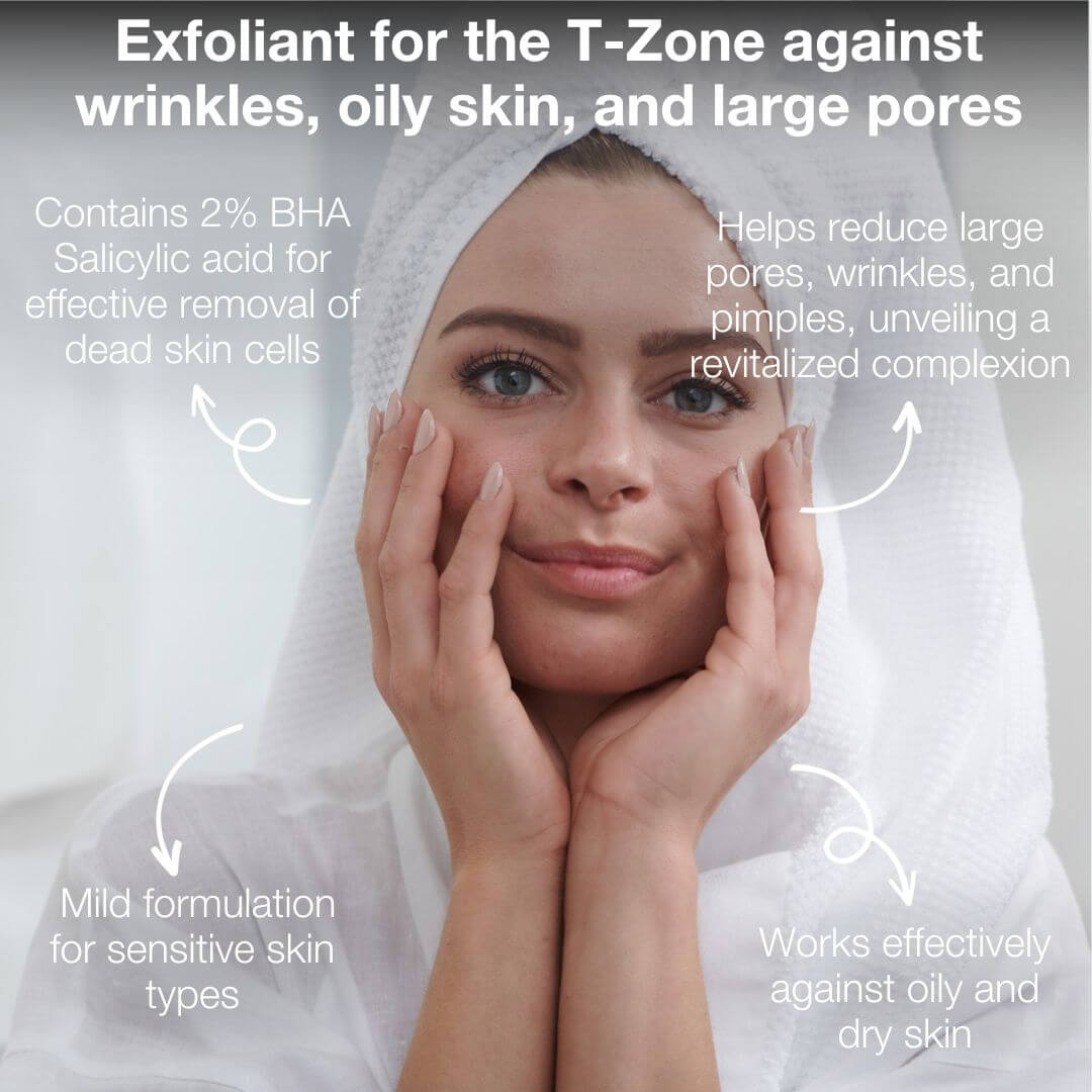 BHA T–Zone Peeling Set - Counteracts and prevents oily and blemished skin