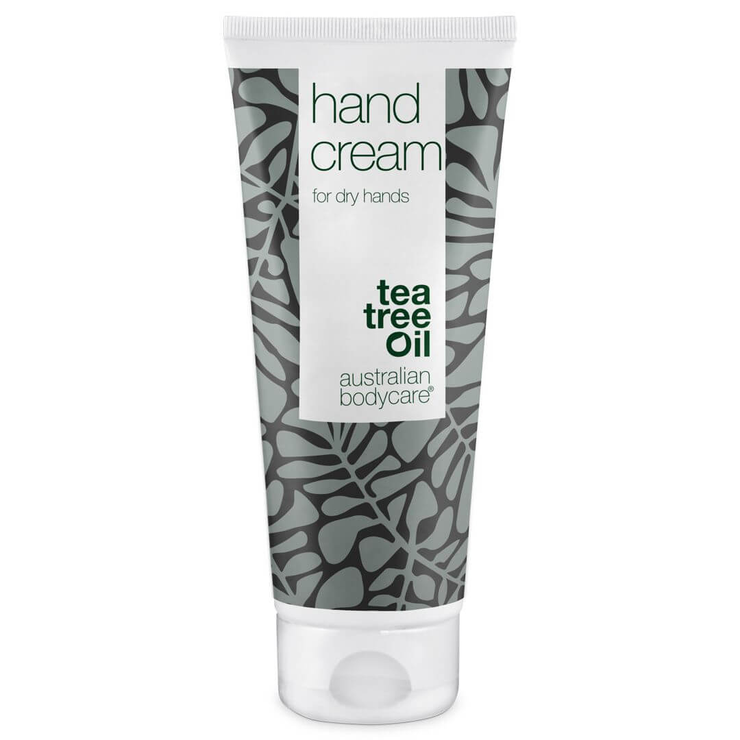 Tea Tree Hand cream for red and dry hands — Hand lotion for the daily care of cracked, itchy hands or with red skin