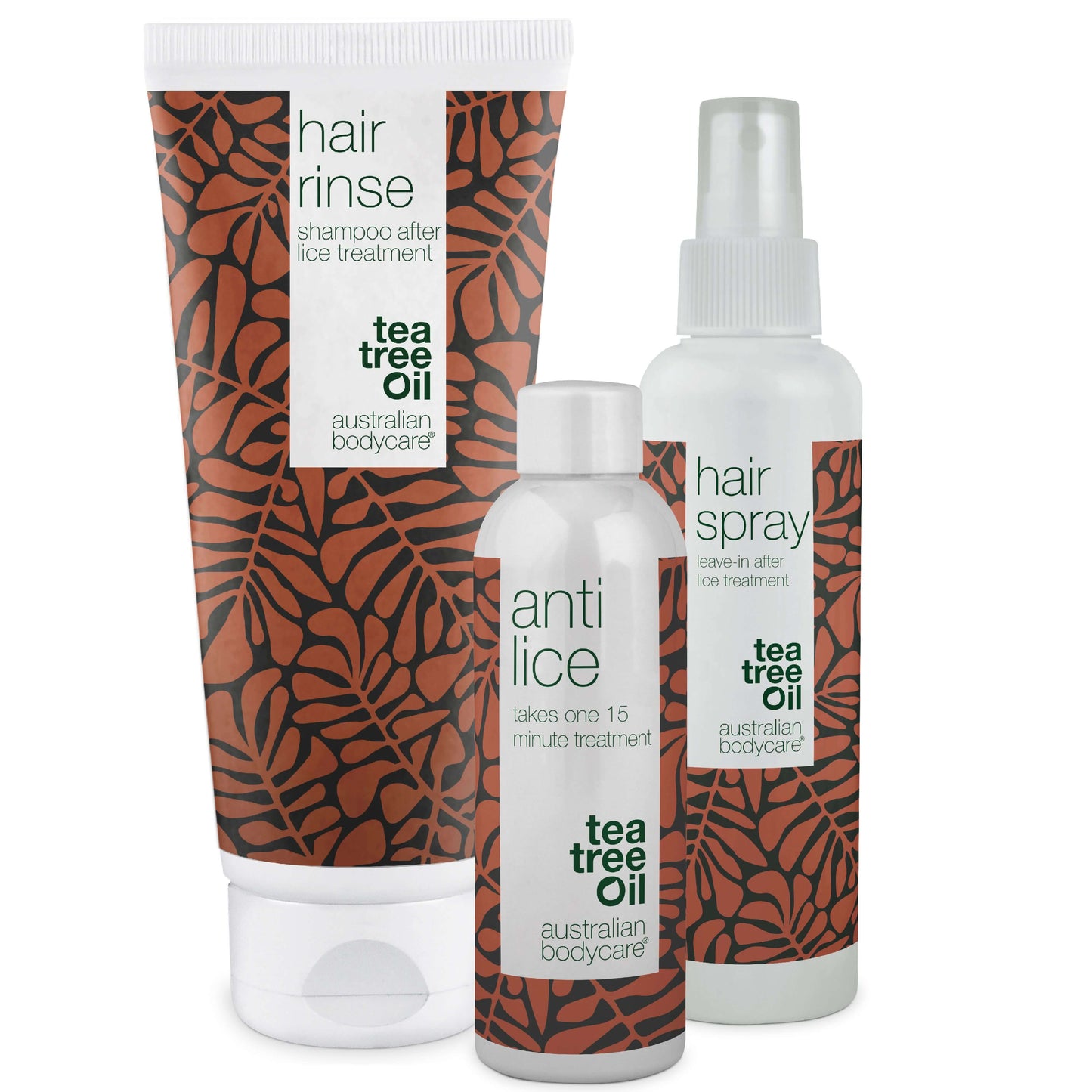 Australian Bodycare Head Lice Treatment Kit - 3 products for fast control of lice