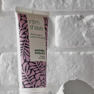 Intimate shaving gel against red bumps – prevents ingrown hairs after shaving – Australian Bodycare