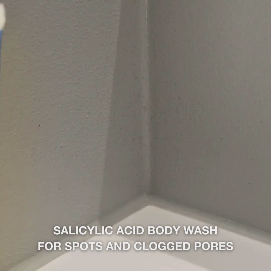 Salicylic Acid Body Wash helps reduce blemishes on back, chest and buttocks. Gently exfoliates with salicylic acid, niacinamide and skin-balancing zinc PCA.