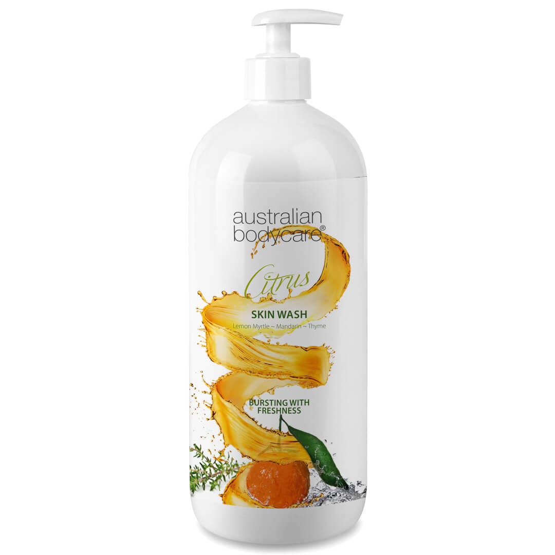 Professional body wash with Tea Tree Oil and citrus for daily use