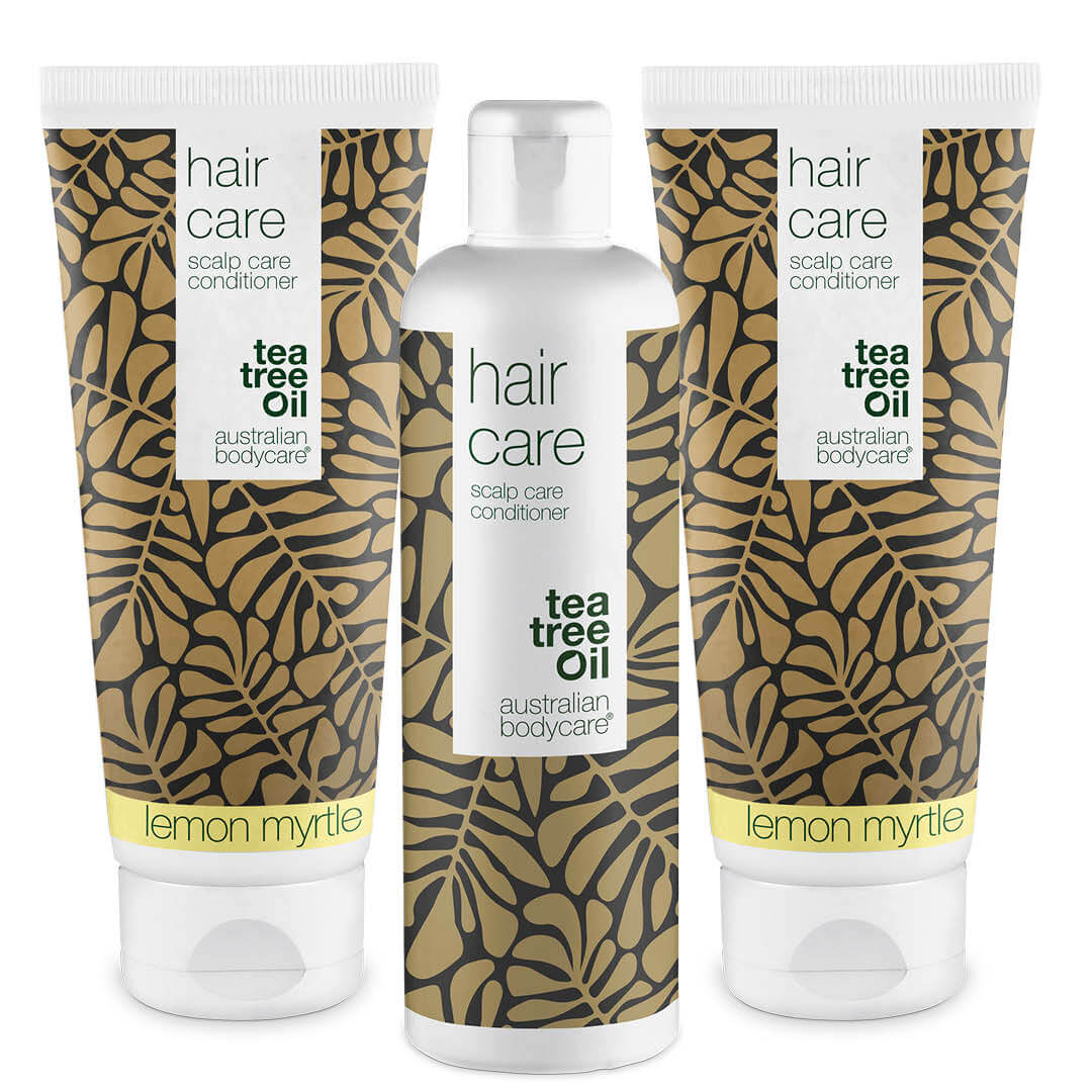 3 for 2 conditioner 200 ml — package deal — Package deal with conditioners (200 ml): Tea Tree Oil & Lemon Myrtle