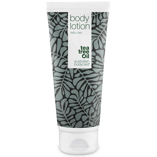 Tea Tree Body Lotion against dry skin and spots - Body moisturiser for congested and scaly skin on the body