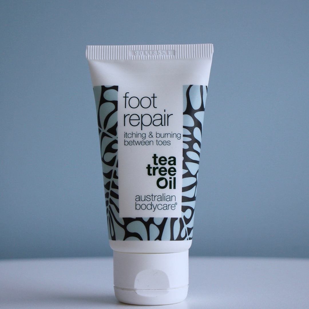 Foot Gel for Red & Itchy Toes  — Get relief from itching, stinging, and redness between your toes with this soothing gel. Contains natural 4-terpineol, known from Tea Tree Oil. Ideal for daily care and relief.