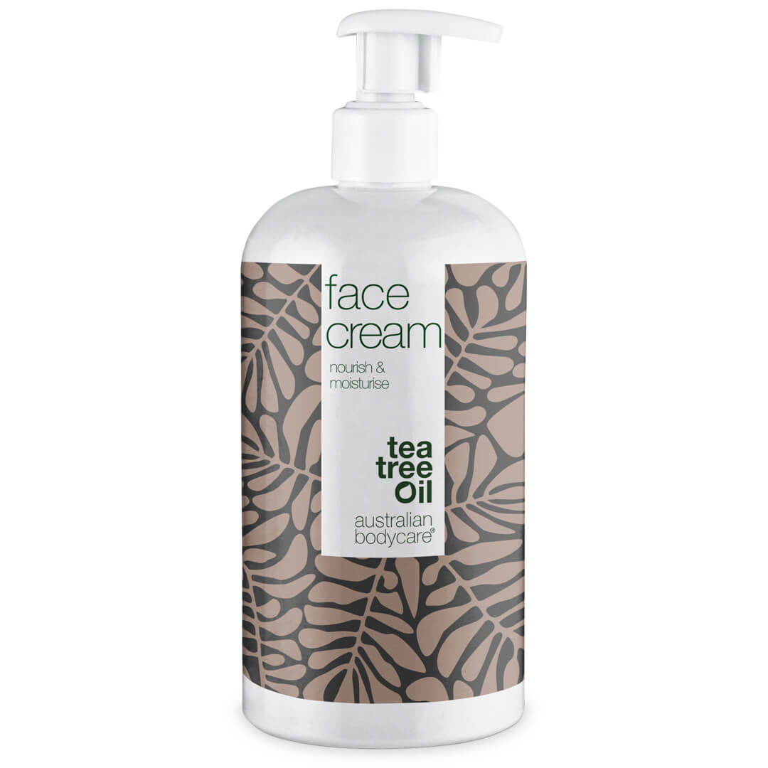 Tea Tree Face cream for pimples and congested skin - Face moisturiser, perfect for spots, pimples, oily, and acne prone skin