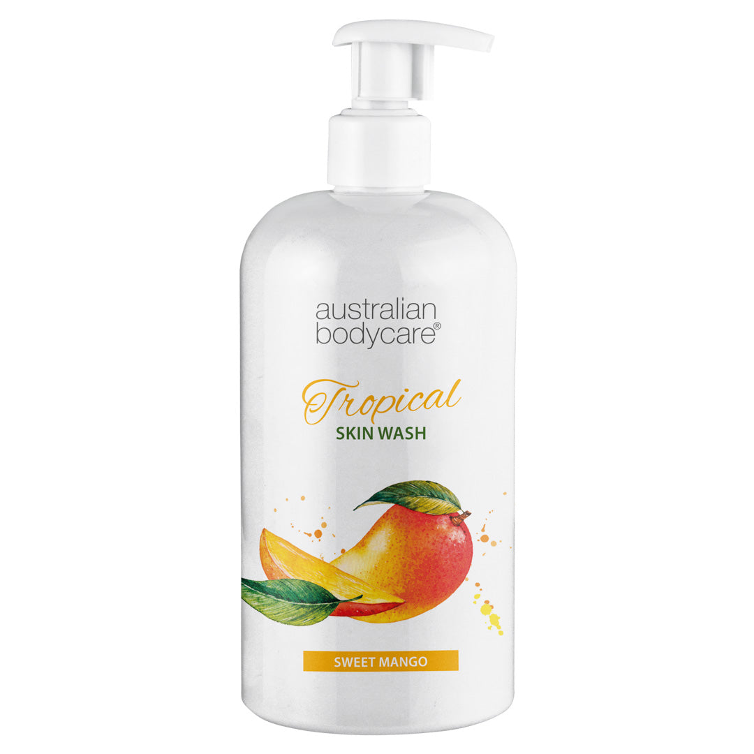 Tropical Skin Wash with mango — Professional Body Wash with Tea Tree Oil and mango for a clean and healthy skin