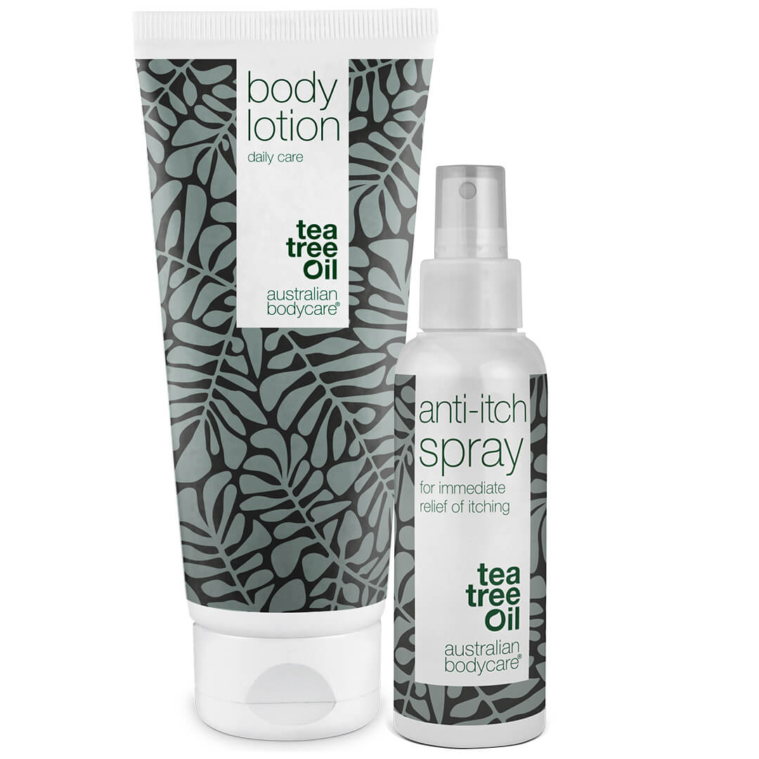 Kit for itchy skin relief — Kit that nourishes and prevents itchy skin