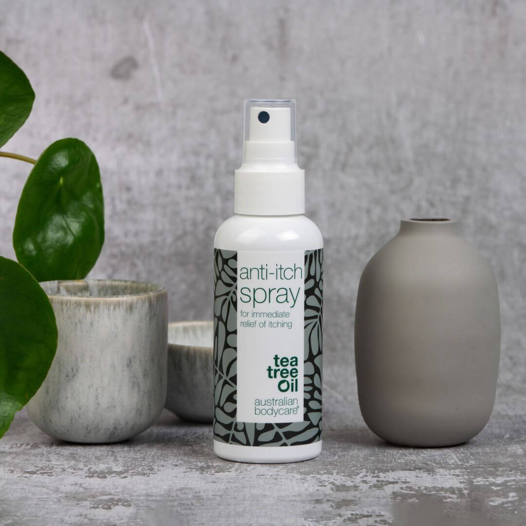 Spray for Itchy Skin - Soothing and Cooling Relief — Suffering from itchy, irritated skin? Our soothing spray provides quick relief with natural ingredients, calming and cooling your skin instantly. Dermatologically tested & 100% vegan.