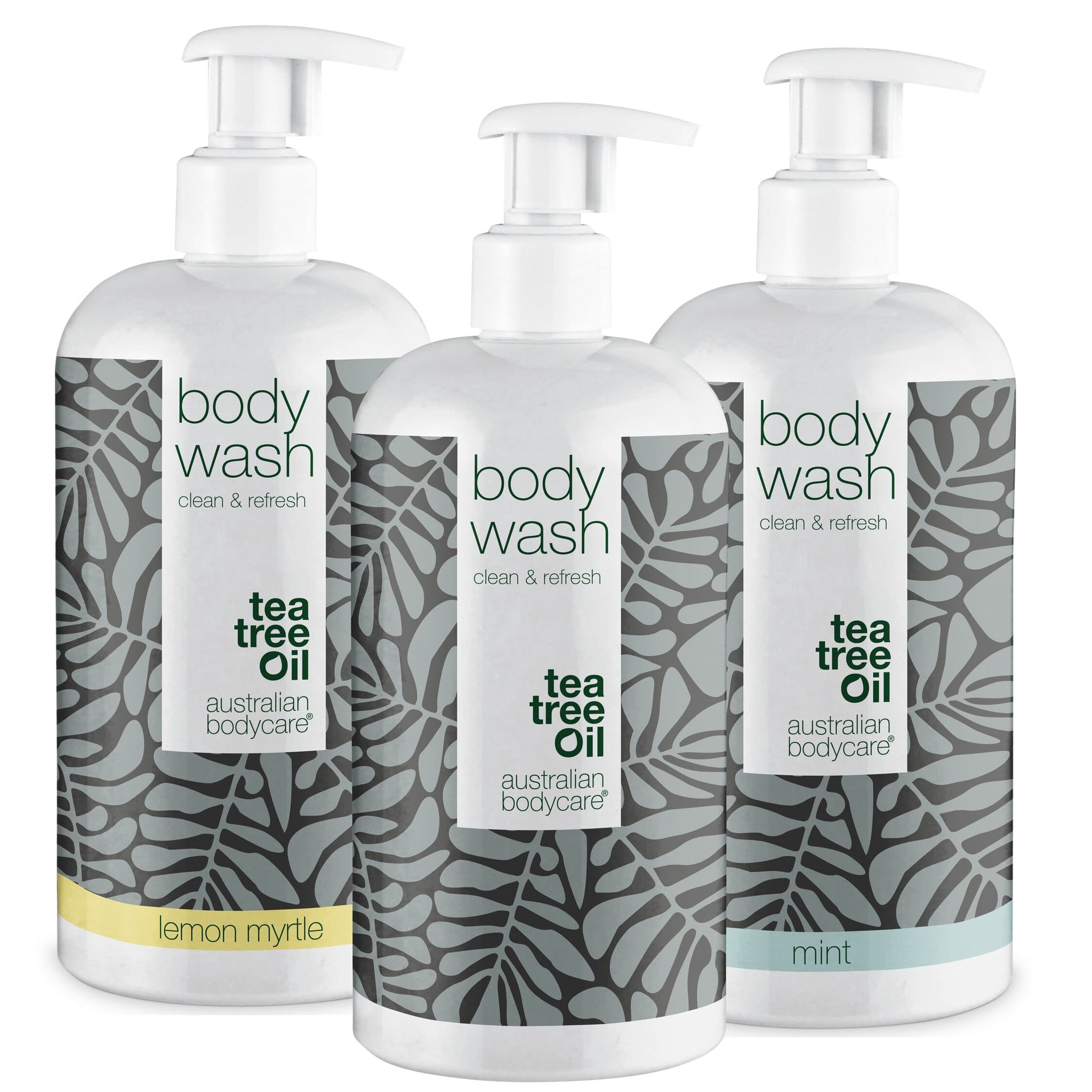 Package offer with 3 x Body Wash: Tea Tree Oil, Lemon Myrtle & Mint